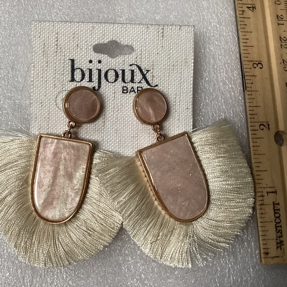 Bijoux Bar Large Drop Earrings New With Tag - Picture 3 of 8